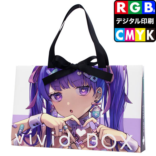 ハコぶくろ 大サイズ（B5対応）【RGB印刷/CMYK印刷】 ハコぶくろ 同人